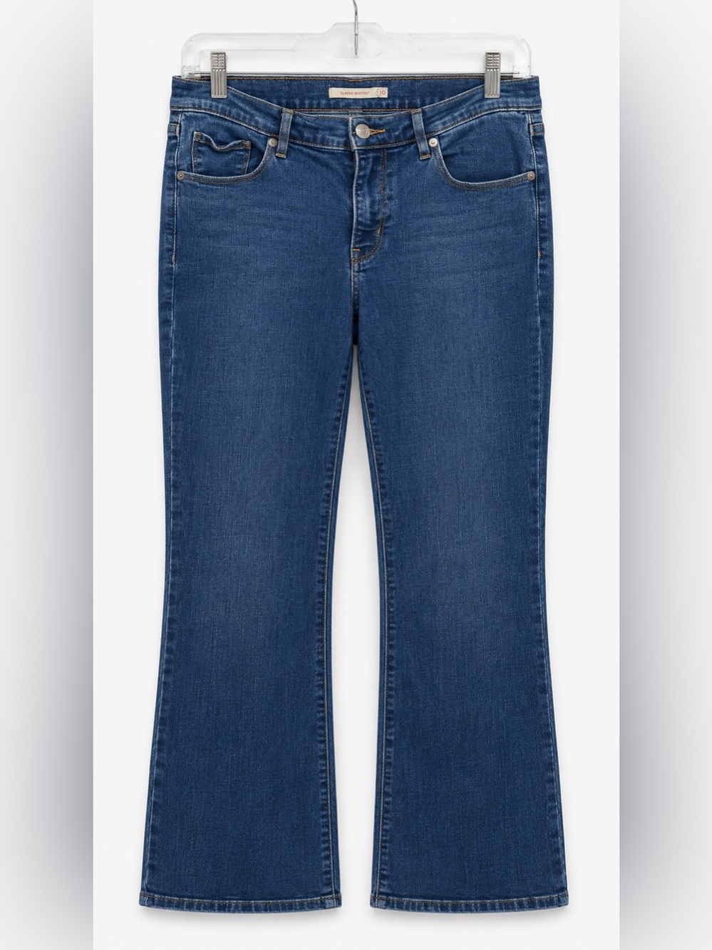 Levi's Women's Boot Cut Jeans in Deep Blue Wash